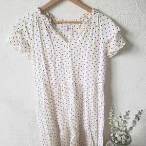 Cottage core polka dot sundress